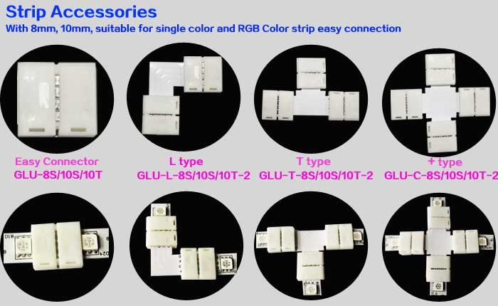 Led strip connector china supplier
