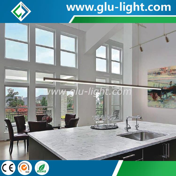 product-608-608 Extruded linear LED Alumiunm Profile With round PC Cover for led tape