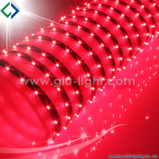 China manufacturer 120leds/m 12V/24V Ra90 side view edge light 3014 flexible led tape