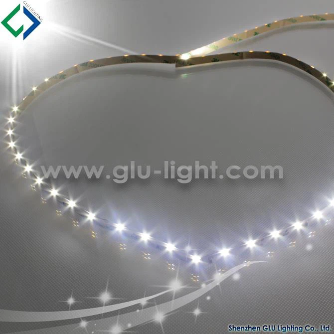 High CRI Ra80/Ra90 12V/24V 120leds/m side view edge-lit 3014 flexible led strip
