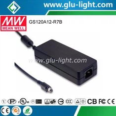 Промышленный адаптер Meanwell GS120A12-R7B, 120 Вт, 12 В переменного тока- постоянного тока